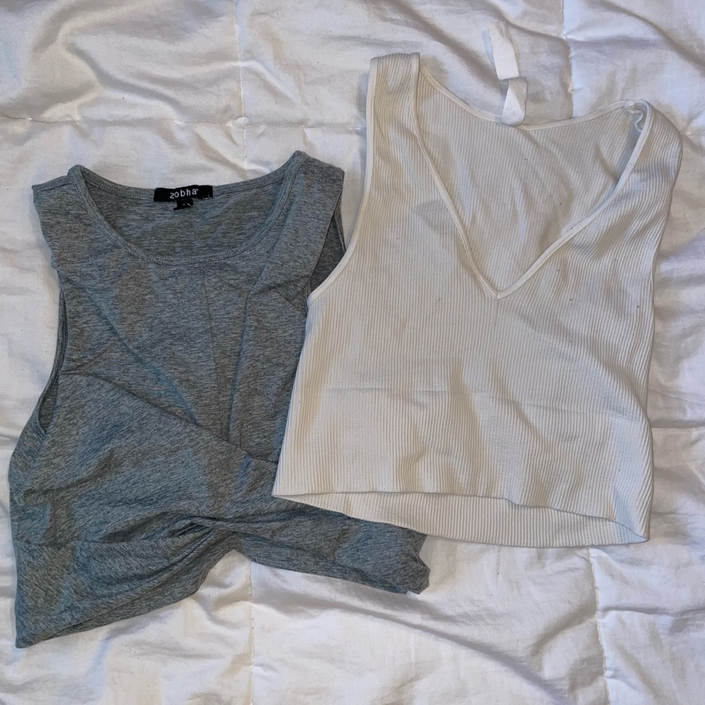 Workout crop tops